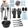 Svjetiq 21Pcs Hair Dye Kit Professional Hair Coloring Products with Hair Dye Brush 350ml Hair Color Bowl Hair Clips Appl