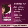 Schwarzkopf Keratin Permanent Hair Dye Cream 50 Medium Brown Professional Quality Color for Up to 100 Gray Coverage Bond