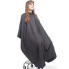 Hair Cutting Cape Large Lightweight Water Resistant Salon Cape with Snap Closure 60in x 575in for Adults Black
