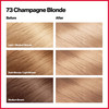 Revlon ColorSilk Permanent Hair Color 100 Gray Coverage Dye Kit AmmoniaFree Keratin and Amino Acids Blonde Shades 73 Cha