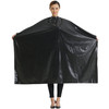 SMARTHAIR Professional Salon Cape Polyester Black 54x62 Waterproof Antistatic Barber Cape