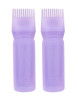 Yebeauty Root Comb Applicator Bottle 2 Pack 6 Ounce Hair Oil Applicator Bottle for Hair Dye Bottle Applicator Brush with