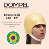 Dompel Silicone Highlight Hair Cap Reusable Professional Silicone Cap Special for Hair Dyeing 1 664 Gold