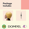 Dompel Silicone Highlight Hair Cap Reusable Professional Silicone Cap Special for Hair Dyeing 1 664 Gold