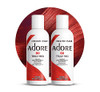Adore Semi Permanent Hair Color 060 Truly Red 2 Pack Vegan CrueltyFree Red Hair Dye No Ammonia No Peroxide No Alcohol 4