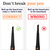 Beard Pen Filler for Men Barber Styling Grooming Pencil Waterproof Proof Sweat Proof Long Lasting Solution with Natural