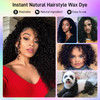 Black Temporary Hair DyeTemporary Hair Color WaxNatural Washable Hair Dye Temp Hair Color for Women Men Kids Party Cospl