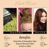 Hair Bloom Natural Brunette Hair Color Herbal Henna Indigo Mix Hair Color Powder 12 individual sachets 10 gm each Reusab