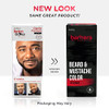 Godefroy Barbers Choice 3 Application Beard and Mustache Dye For Men 6 weeks of Cover For Gray Facial Hair Jet Black