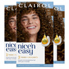 Clairol Nicen Easy Permanent Hair Dye 5G Medium Golden Brown Hair Color Pack of 3