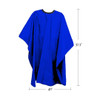 Betty Dain Lightweight Crinkle Nylon Hair CuttingStyling Cape Water Resistant Ultra Lightweight Crinkle Antron Nylon Rep