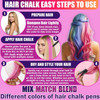 JimGloria Dustless Hair Chalk Gifts for Girls Makeup Kit Gift for Teen Girl Trendy Stuff Kids Teenage Tweens Teenager Te