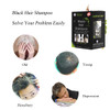 Instant Hair Dye Hair Color Shampoo SemiPermanent Hair Shampoo 10BagBox black