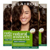 Clairol Natural Instincts DemiPermanent Hair Dye 5 Medium Brown Hair Color Pack of 3