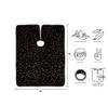 Cricket Holding It Together Hair Cutting Cape for Salons Barbershops Cape for Clients WaterResistant Black with Rose Gol