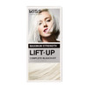 KISS Lift Up Complete Hair Bleach Icy Silver Toner Kit Gentle Conditioning Formula that Reduces Brassiness Complete 6Pc