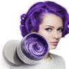 Purple Hair Color WAX 423 oz Instant Hair Dye Wax Natural Temporary Hair Color for Men and Women Party Daily Use Cosplay