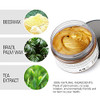 Hair Coloring Wax Gold Disposable Instant Matte Hairstyle Mud Cream Hair Pomades for Kids Men Women to Cosplay Nightclub