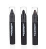 Professional Hair Chalk Temporary Hair Dye Nontoxic Hair Color Crayon Cover White Hair Color Patch 2packsblackdark Brown