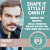 Unscented Mustache Wax Kit Extra Strong Hold Wax with 5 Tortoise Shell Styling Comb 7 CoarseFine Dressing Comb for Mens