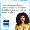 Camille Rose Black Castor Oil Chebe Buttercream Strengthening and Styling Butter to Restore Moisture for Thick Textured