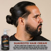 Suavecito Hair Cream Pump Bottle Medium Shine All Day Light Hold 8 oz