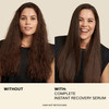 JVN Complete Instant Recovery LeaveIn Anti Frizz Serum 084 Fluid Ounces Travel Size Repairs Hair Protects Against Heat D