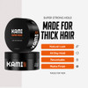 Kami Hair Clay for Men Strong Hold Matte Finish for Thick Hair LongLasting Styling Clay for Texture Volume AllDay Contro