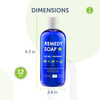 Truremedy Naturals 12 oz Tea Tree Oil Body Wash Invigorating Tea Tree Soap with Peppermint Aloe Eucalyptus Coconut and O
