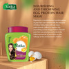 Vatika Naturals Hot Oil Hair Mask Egg Protein Multivitamin Treatment for Dry Damaged Hair Nourishing Strengthening Deep
