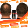 Carlxanz Hair Fibers for Thinning Hair DARK BROWN 12g Bottle Undetectable Natural Bald Spot Cover Up For Men Women with
