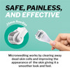 Shapiro MD Microneedle Dermal Roller Exfoliate and Invigorate Scalp 025 mm Needles Painless Design