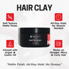 Gift for Him Hair Clay for Men Matte Finish Medium Hold Adds Volume Texture Scented Clean Ingredients NonGreasy Easy to
