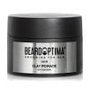 Beardoptima Clay Pomade for All Types of Hair Long Lasting Hold Easy to Restyle Clean Paraben Sulfate Free NonGreasy Hai