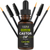 Organic Castor Oil For Hair Eyelashes and Eyebrows Growth 1 oz 30ml