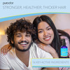PURA DOR Hair Thinning Therapy Energizing Scalp Serum 4oz wCopper Tripeptide Biotin Caffeine Plant Stem Cell Catalase DH