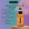 Morfose Anti Frizz Hair Serum to Eliminate Frizz Lock In Moisture and Restore Shine Prevent Split Ends and Dry Damage Sm
