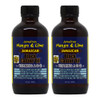 Jamaican Mango Lime Jamaican Black Castor Oil Vitamins A D E 4ozPack of 2