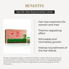 SALERM Intensive Scalp Serum Biokera Natura 6 x 10 ml Fortifying Hair Treatment for Women and Men with Ginseng and Ginkg