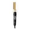 Andis 38335 Professional Heat Ceramic Press Comb for Hair Straightener 450F High Heat with Dual Voltage 20 Adjustable He