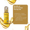 Savannah Hair Therapy Hair Oil with Shea Butter for Frizzy Dry Damaged Hair Hydrating Keratin Treatment Oil 169oz50ml