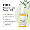 Isabellas Clearly FREE Natural Dry Scalp Oil for Itching Flakes Jojoba Tea Tree Manuka Cedarwood LeaveIn Scalp Treatment