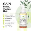 Isabellas Clearly GAIN Natural Hair and Scalp Oil with Rosemary Castor Oil Essential Oils Nourishing Serum for Fuller Lo