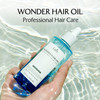 LADOR Wonder Hair Oil Anti Frizz LeaveIn Lightweight Protein Coditioner Squalane Argan Avocado Oil for Dry Static Damage