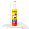 AllDay Locks Braid Foam Long Lasting Mousse for Style Shine Braiding Foam for Women Men Sets Seals for Easy Styling Text