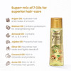 Emami 7in1 Hair Oil with Natural Ayurvedic Herbs Repairs Hair Damage Nourishes Scalp Fights Dandruff Provides Strong Hea