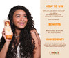ETNIKER Curl Defining Styling Cream Moisturize Define Coconut oil Shea Butter Monoi Oil Free Sulfates Salt Silicones Min