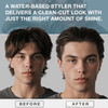 CRVFT Pomade 2oz SemiMatte Finish Shine Original Hold Medium Strength Gel Mens Styling Product Barber Approved Water Bas