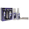 Billy Jealousy Original Gangster Beard Kit with Trave Size Beard Wash Oil and Titanium Keychain Comb to Cleanse Stengthe