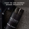 Pacinos Hair Fiber Kit Conceal Thinning Hair Instantly with Fiber Hold Spray Dark Brown